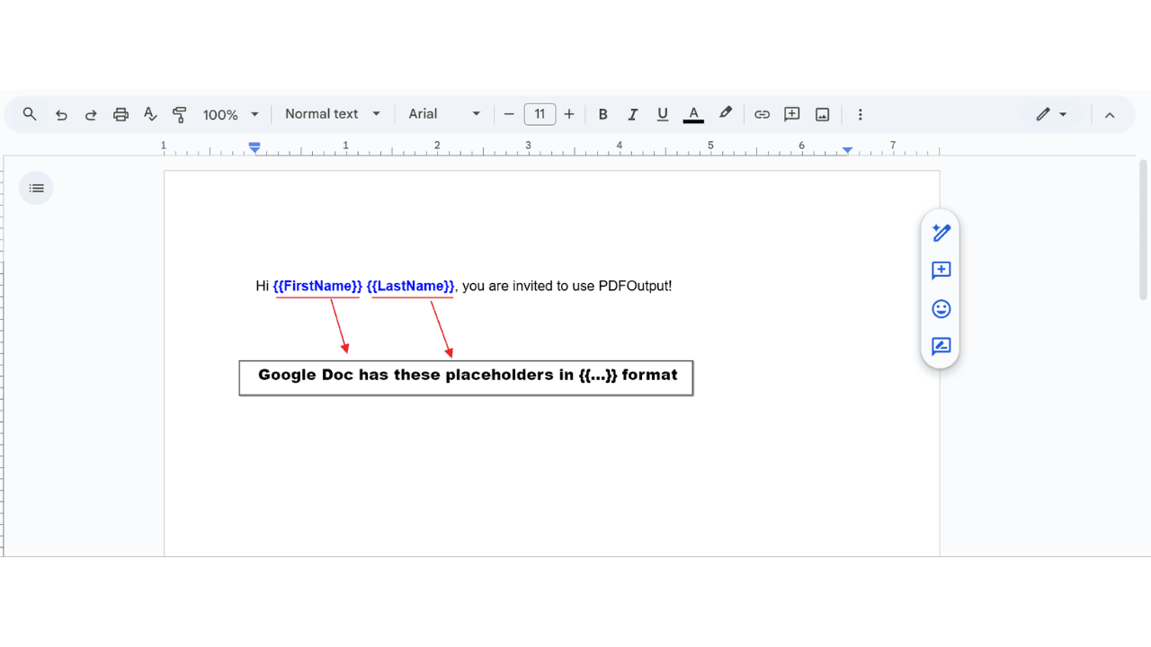 Step 1: Add Google Document