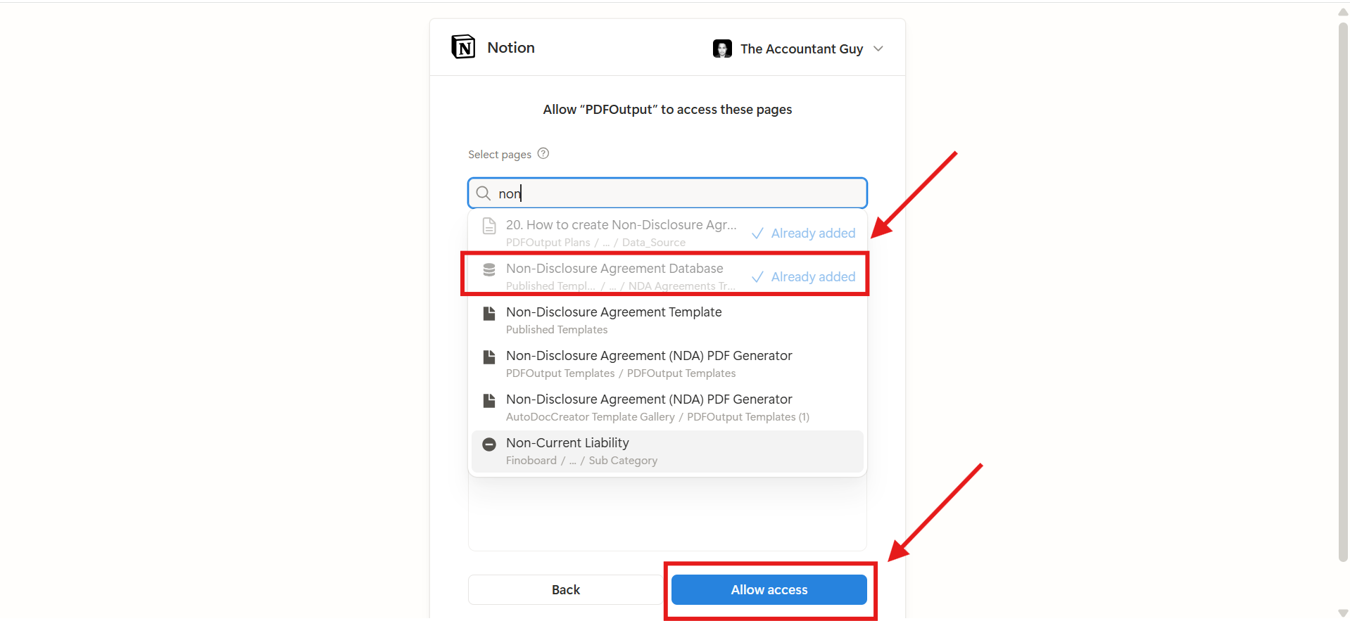 Connect Notion Database