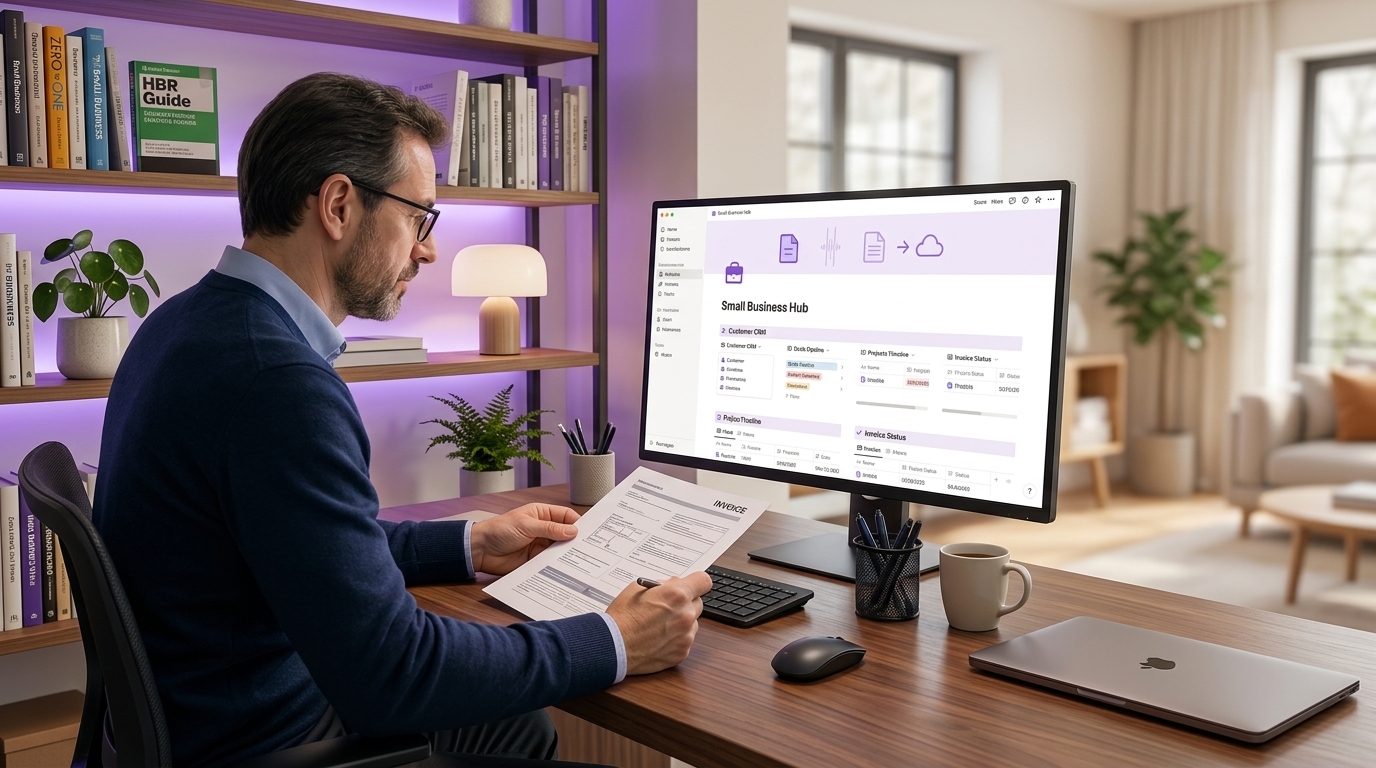 How to Use Notion for Small Business: Customers, Work, and Documents