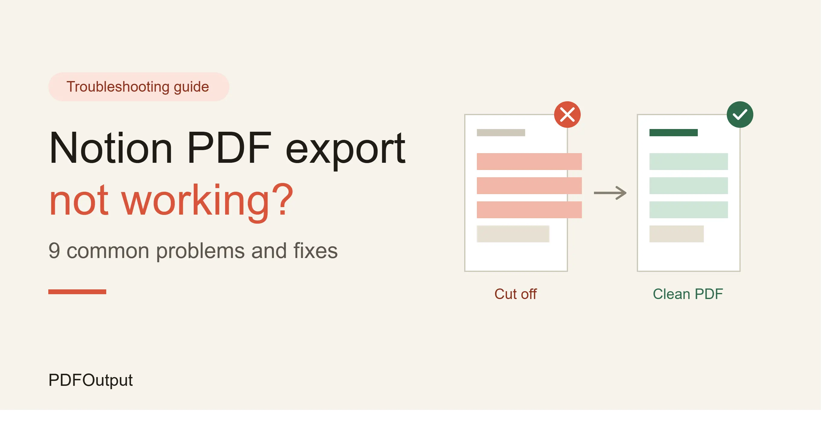 Notion PDF Export Not Working: 9 Common Problems and Fixes