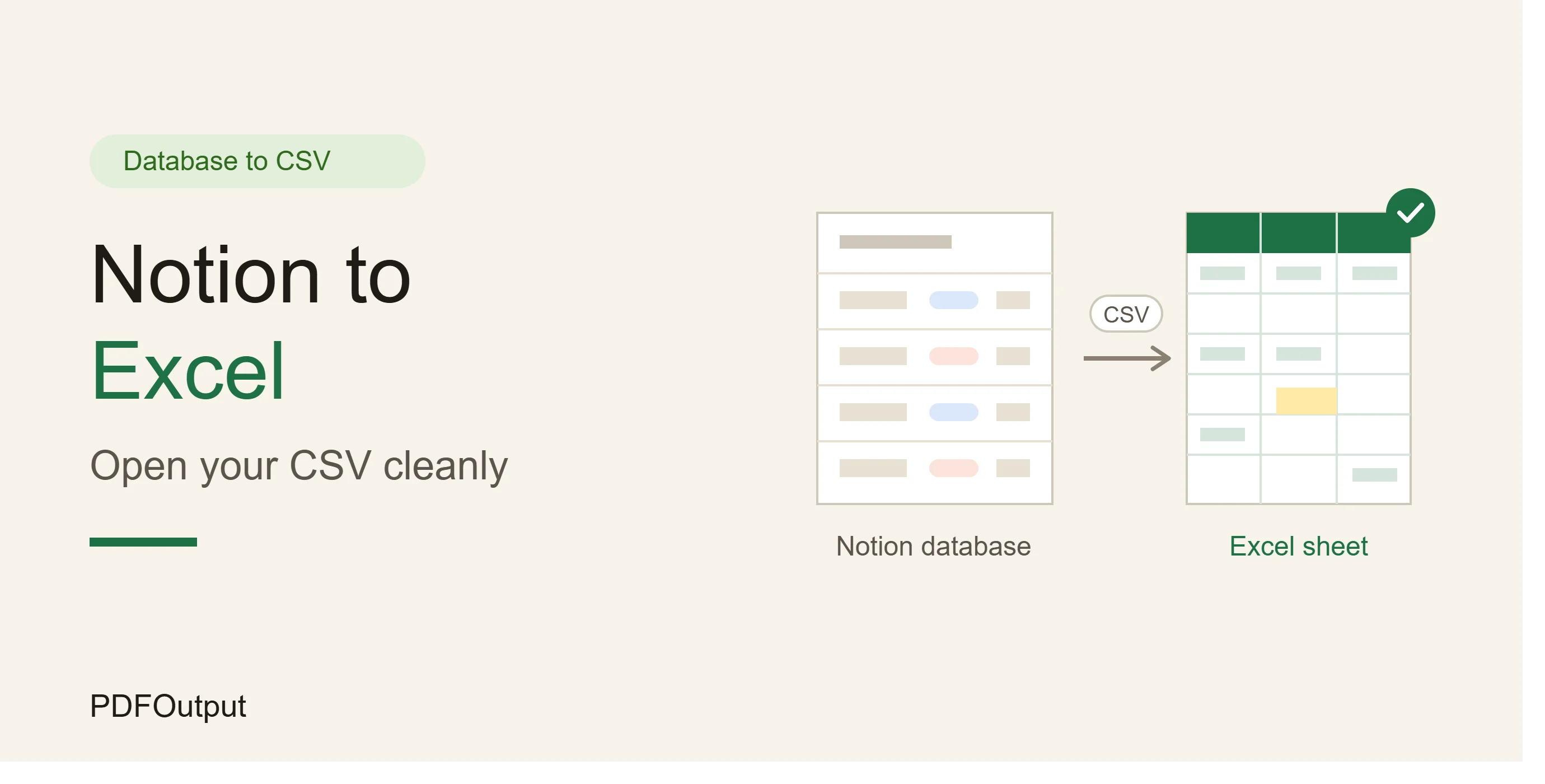 Notion to Excel: How to Export a Database to CSV and Open It Cleanly