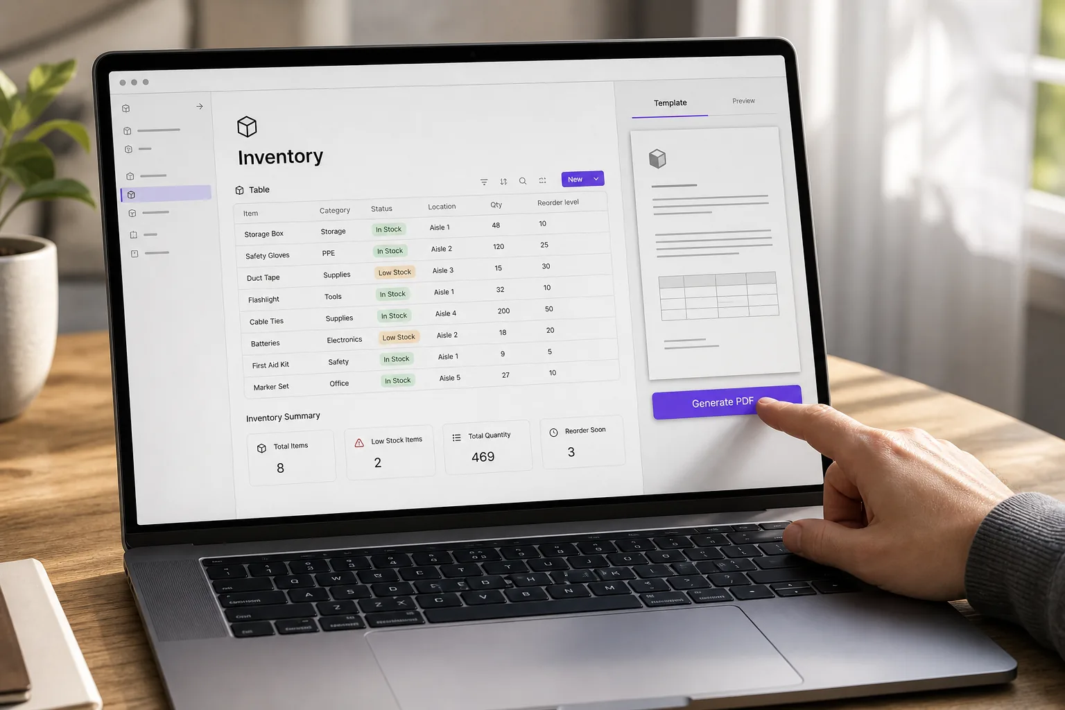 How PDF Automation Transforms Inventory Lists in Notion